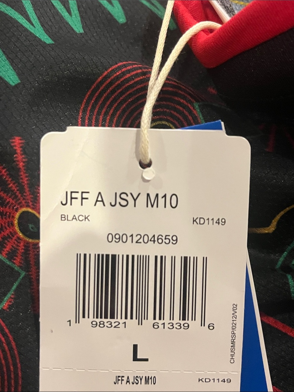 Adidas Jamaica Football is Freedom Bob Marley Reggae Boyz Soccer Jersey Men’s L - Picture 13 of 13